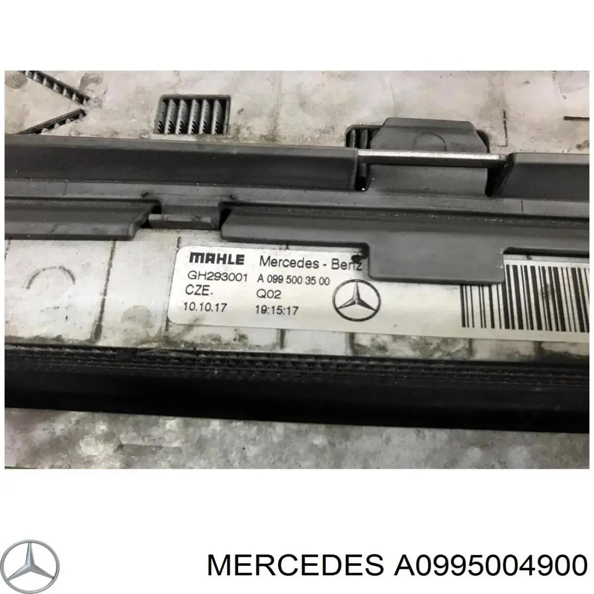 A0995004900 Mercedes Балка радіатора нижня