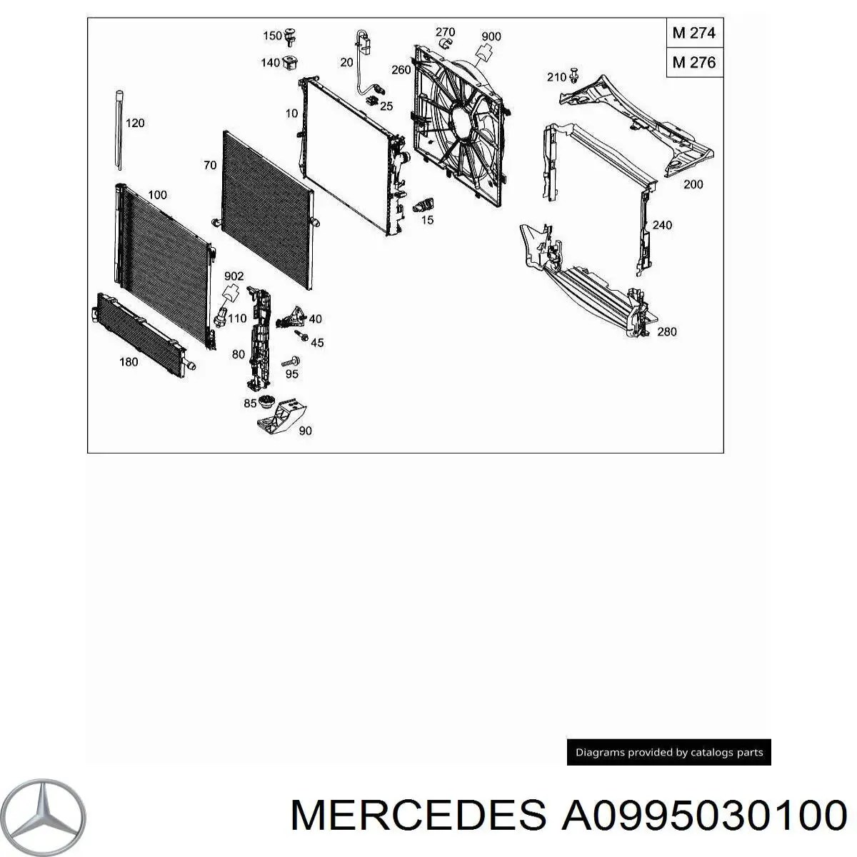 A0995030100 Mercedes 
