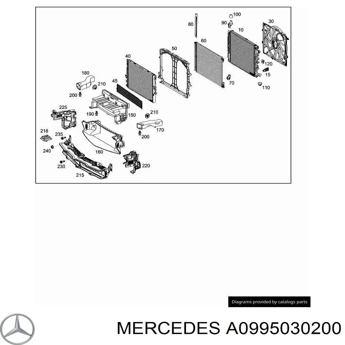  Mercedes A0995030200 ціна, від 88.99 USD