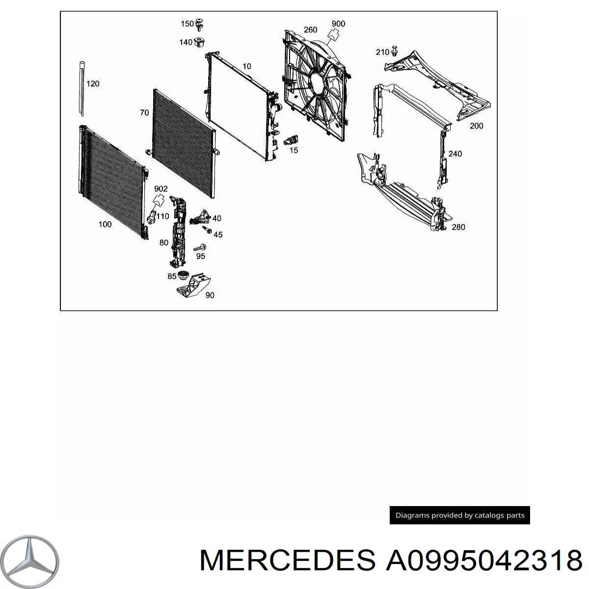 A0995042318 Mercedes 