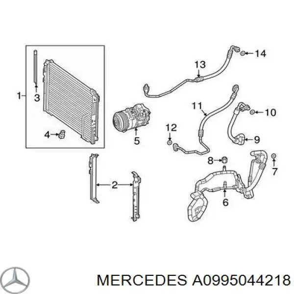 Телевізор правий Mercedes A0995044218 ціна, від 38.01 USD