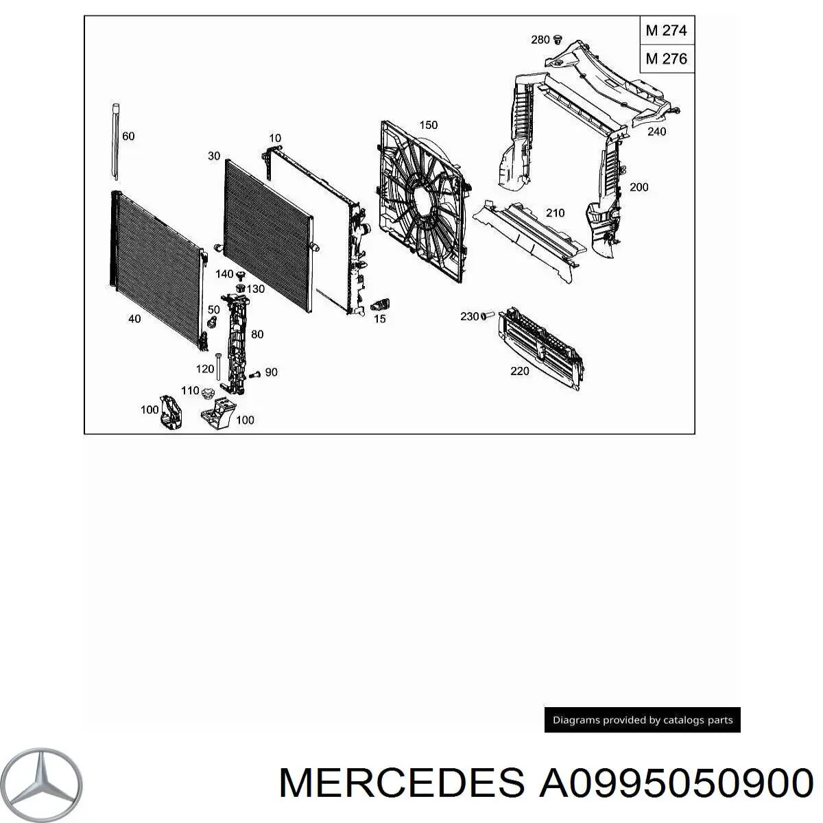 A0995050900 Mercedes 