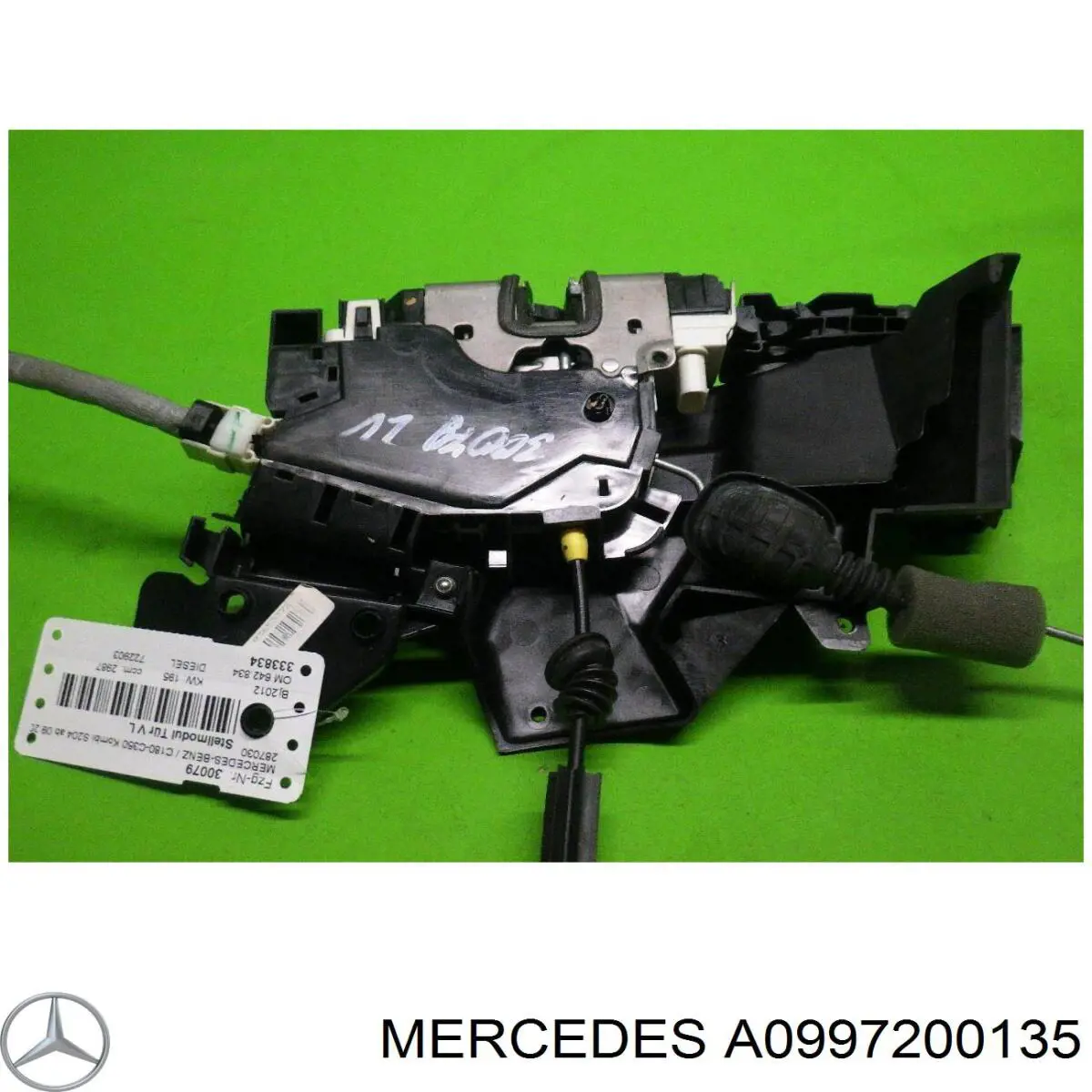 Замок передньої двері, лівої Mercedes A0997200135 ціна, від 50.62 USD