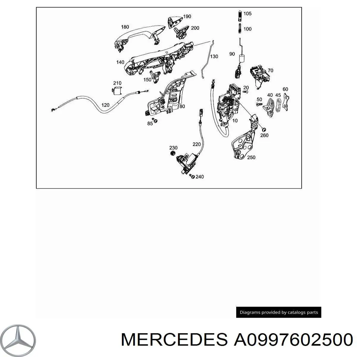 A0997602500 Mercedes 