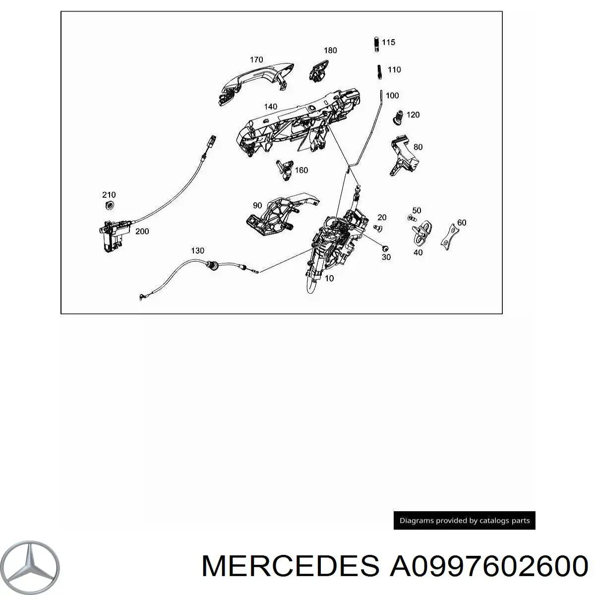  Mercedes A0997602600 ціна, від 29.20 USD