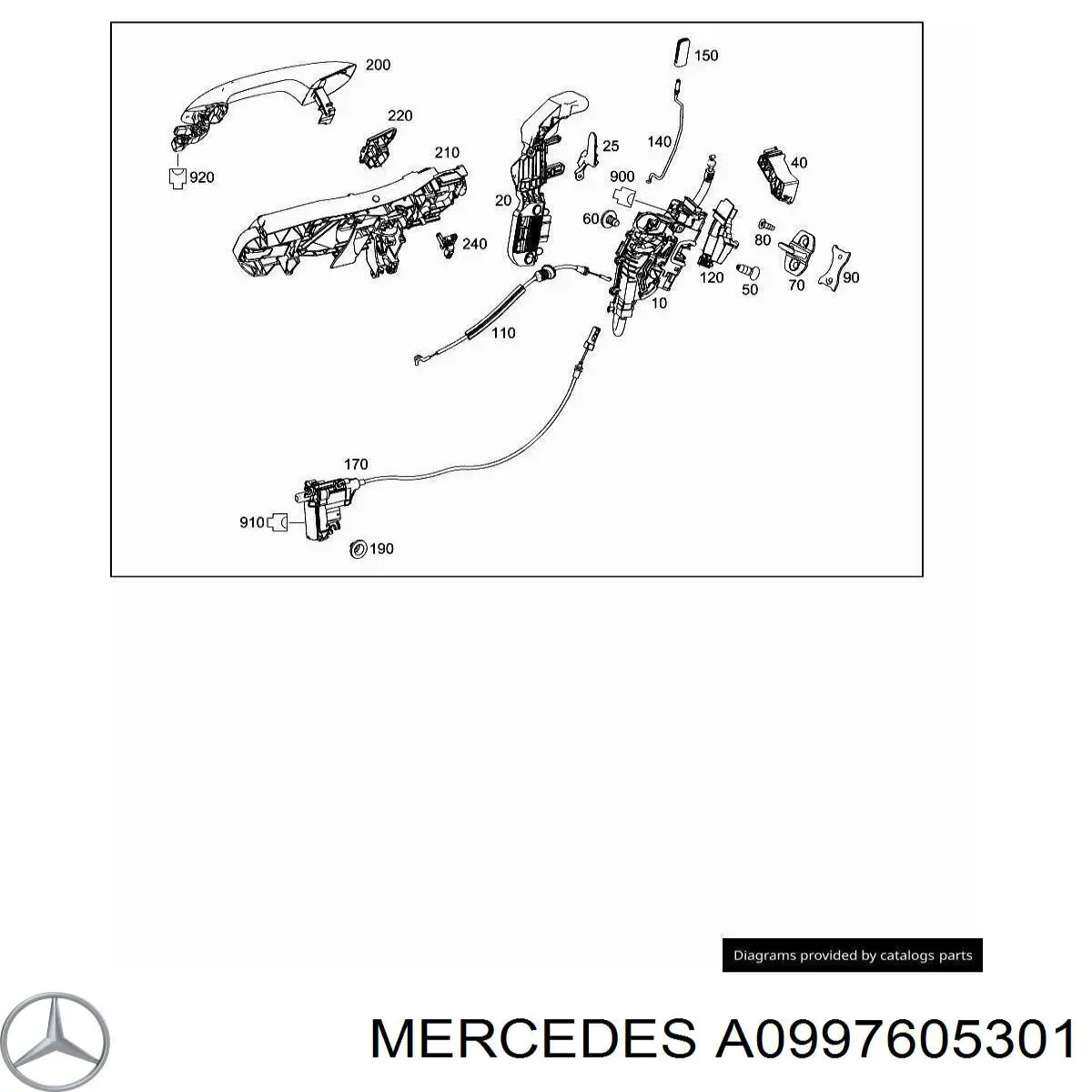  Mercedes A0997605301 ціна, від 108.27 USD