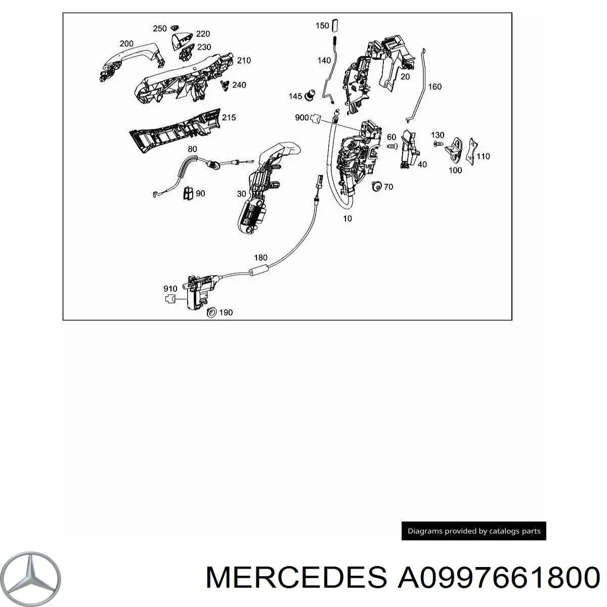 Купити A0997661800 Mercedes 