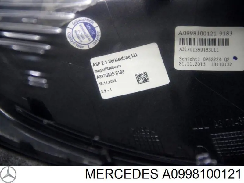  Mercedes A0998100121 ціна, від 361.08 USD