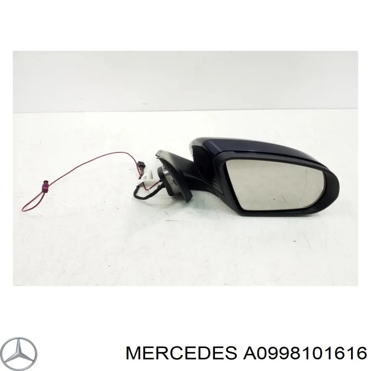 A0998101616 Mercedes Дзеркальний елемент правий