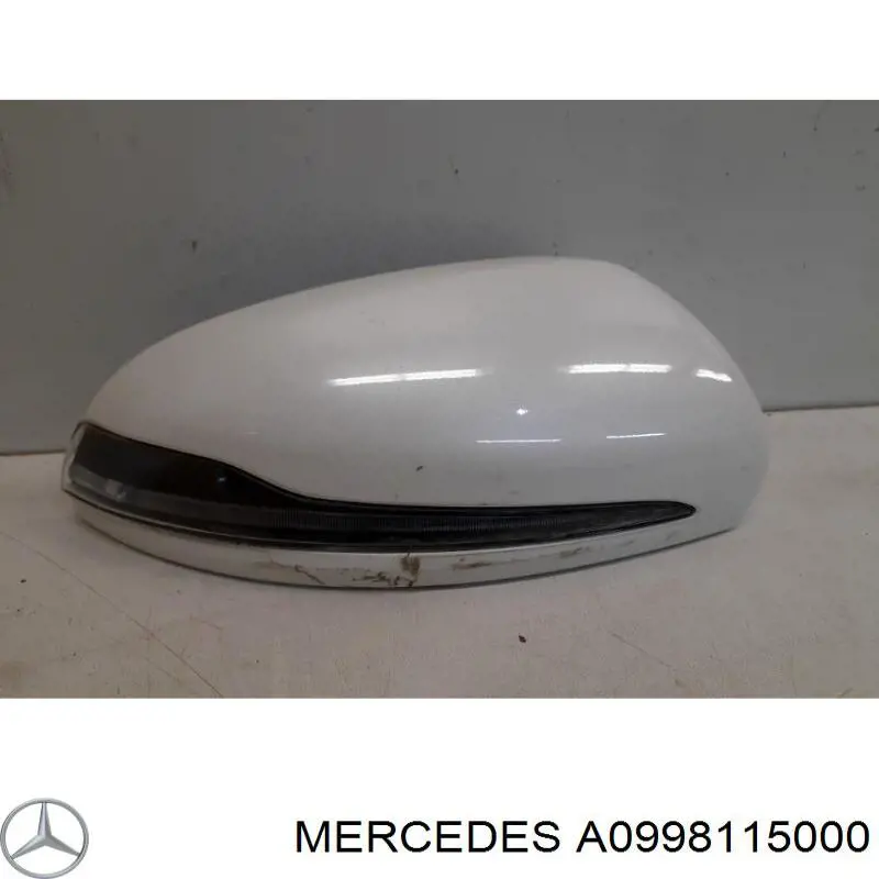 Накладка правого дзеркала заднього виду Mercedes A0998115000 ціна, від 40.18 USD
