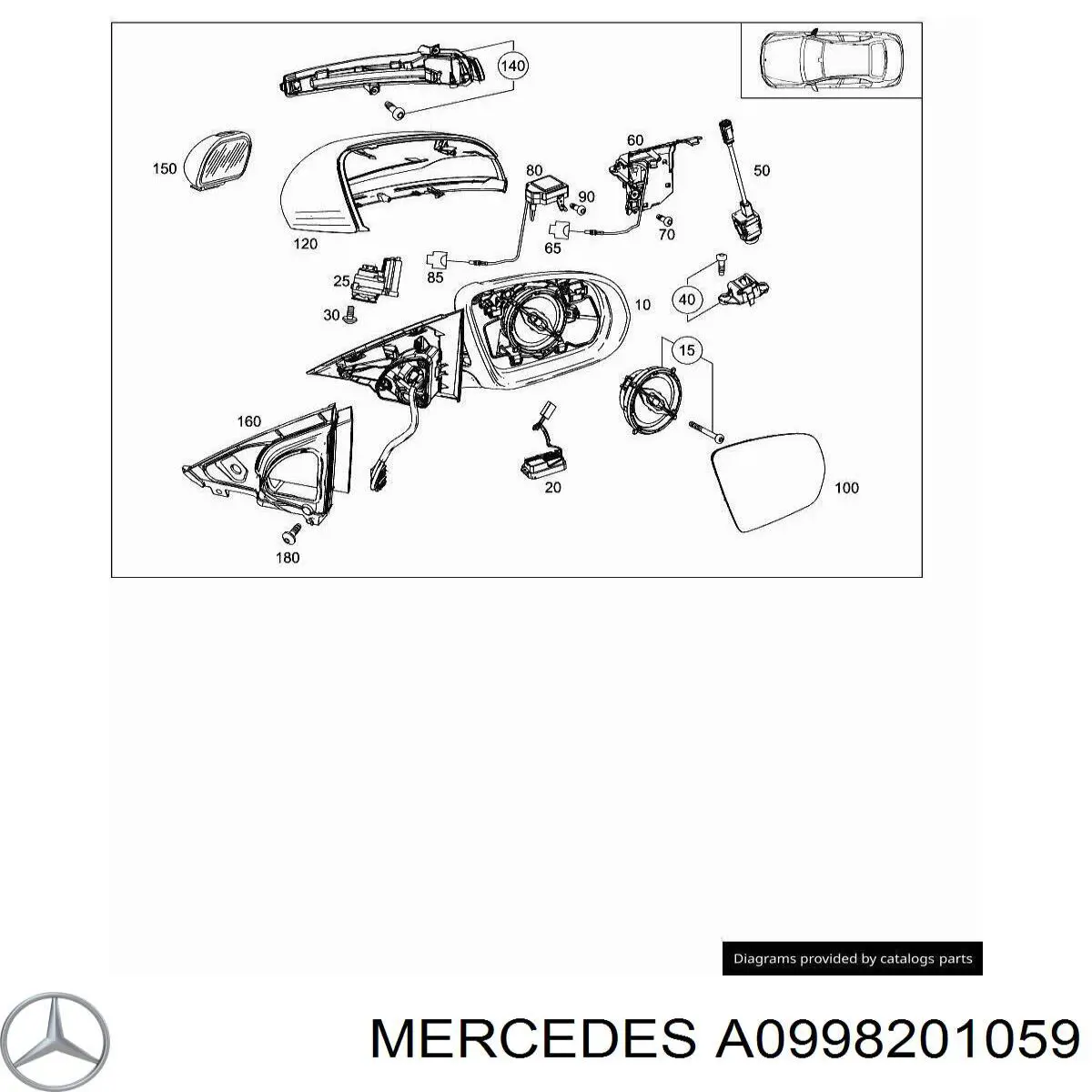 A0998201059 Mercedes 