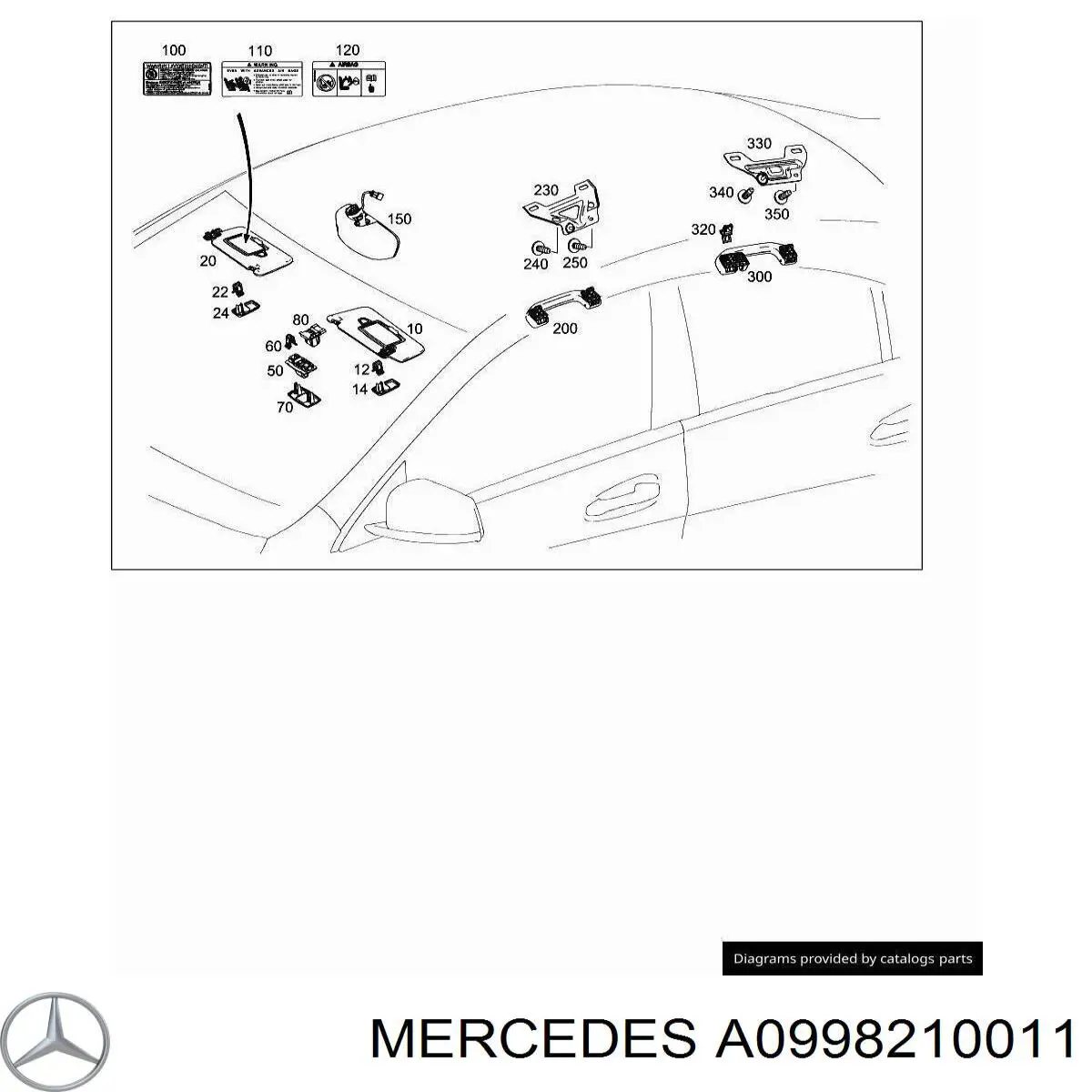 A0998210011 Mercedes 