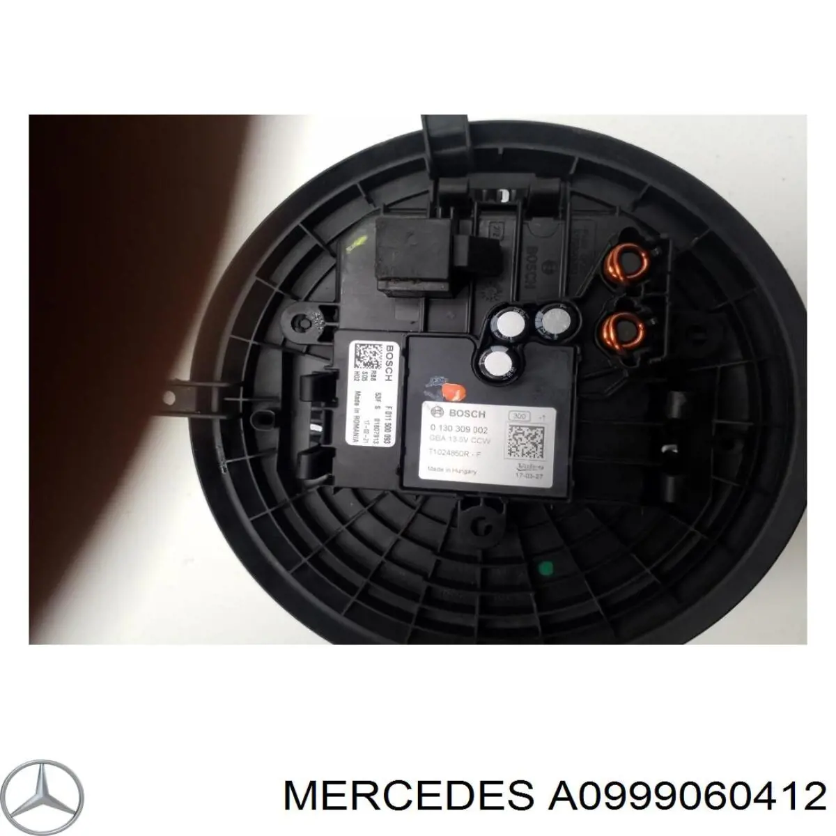 Купити A0999060412 Mercedes Електродвигуни (електродвигун обігрівача) або розетка причепа штепсельная