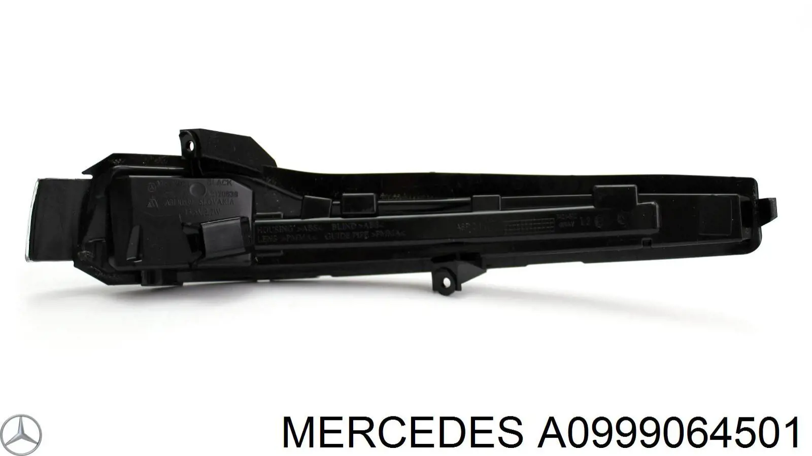 Покажчик повороту дзеркала, лівий Mercedes A0999064501 ціна, від 38.59 USD