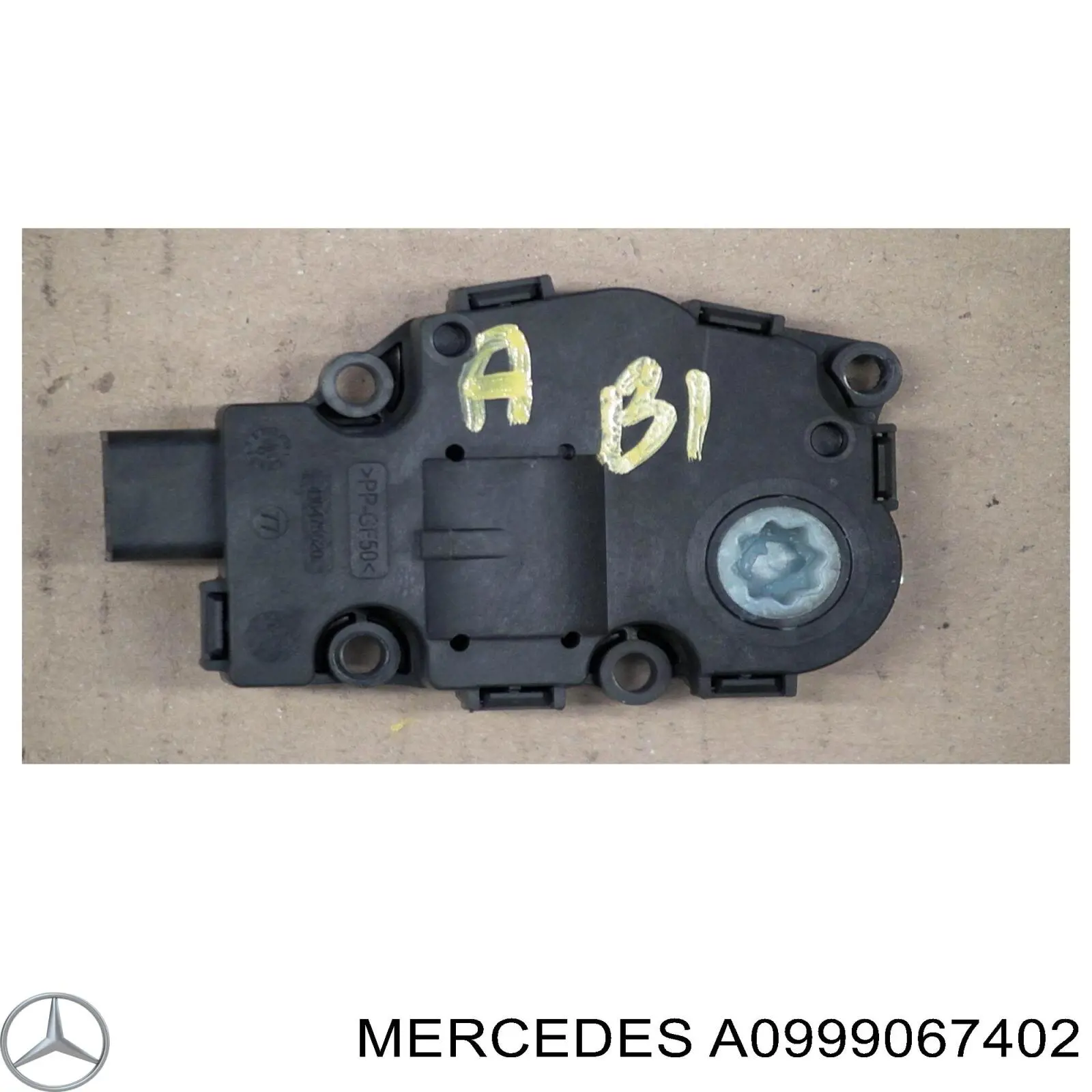 A0999067402 Mercedes Двигун заслінки рециркуляції повітря
