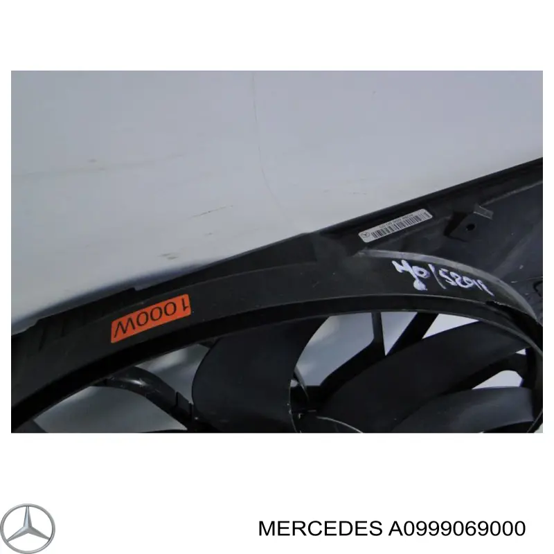 A0999069000 Mercedes Електровентилятор радіатора