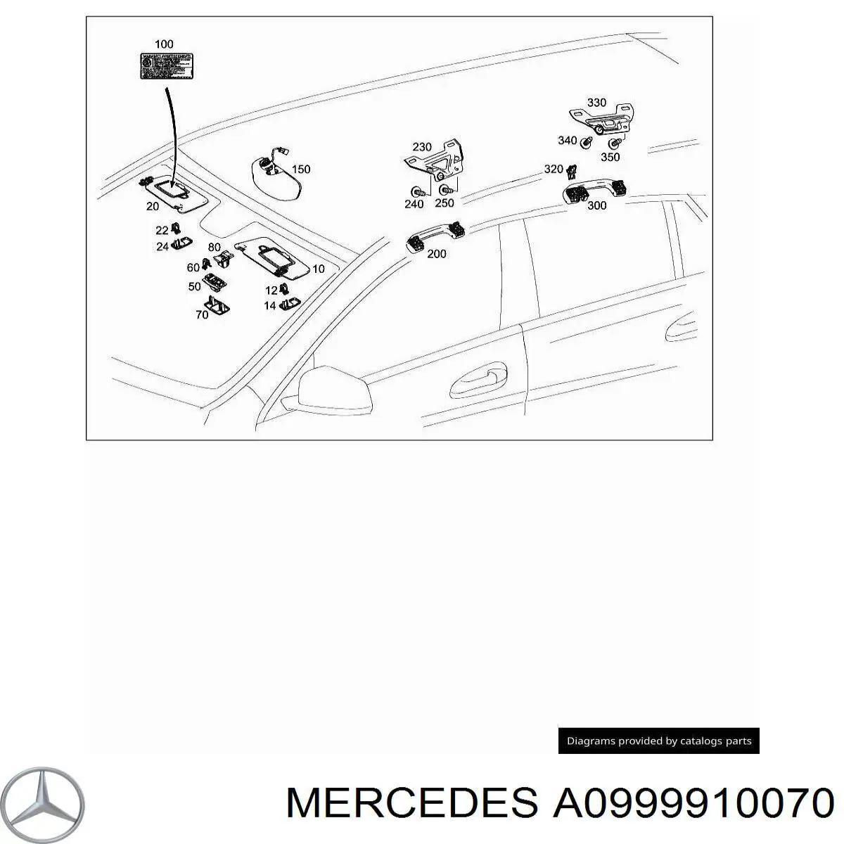  Mercedes A0999910070 ціна, від 3.07 USD