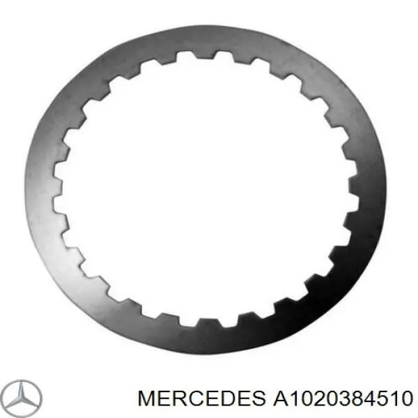 Вкладиші колінвала, шатунні, комплект, 1-й ремонт (+0,25) A1020384710 Mercedes