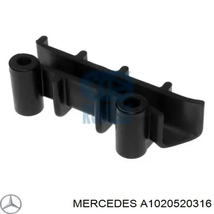Заспокоювач ланцюга ГРМ, нижній Mercedes A1020520316 ціна, від 3.46 USD