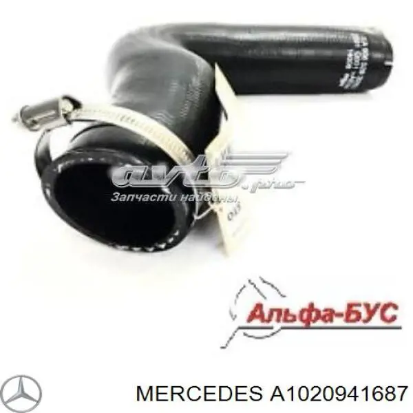 Купити A1020941687 Mercedes Повітрозабірник повітряного фільтра