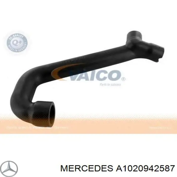 Трубка картера повітряна Mercedes A1020942587 ціна, від 13.21 USD