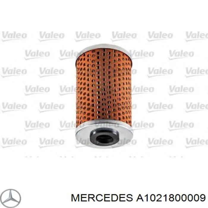 A1021800009 Mercedes фільтр масляний