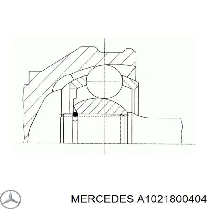 Ремкомплект маслянного насоса Mercedes A1021800404
