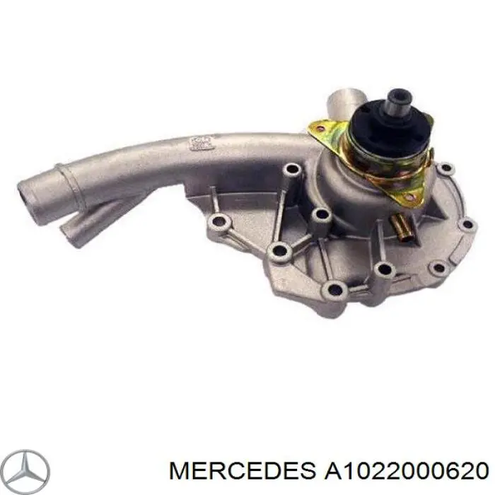 Помпа охолодження Mercedes A1022000620 ціна, від 45.70 USD