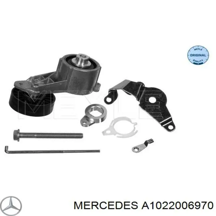 Купити A1022006970 Mercedes Натягувач приводного ременя