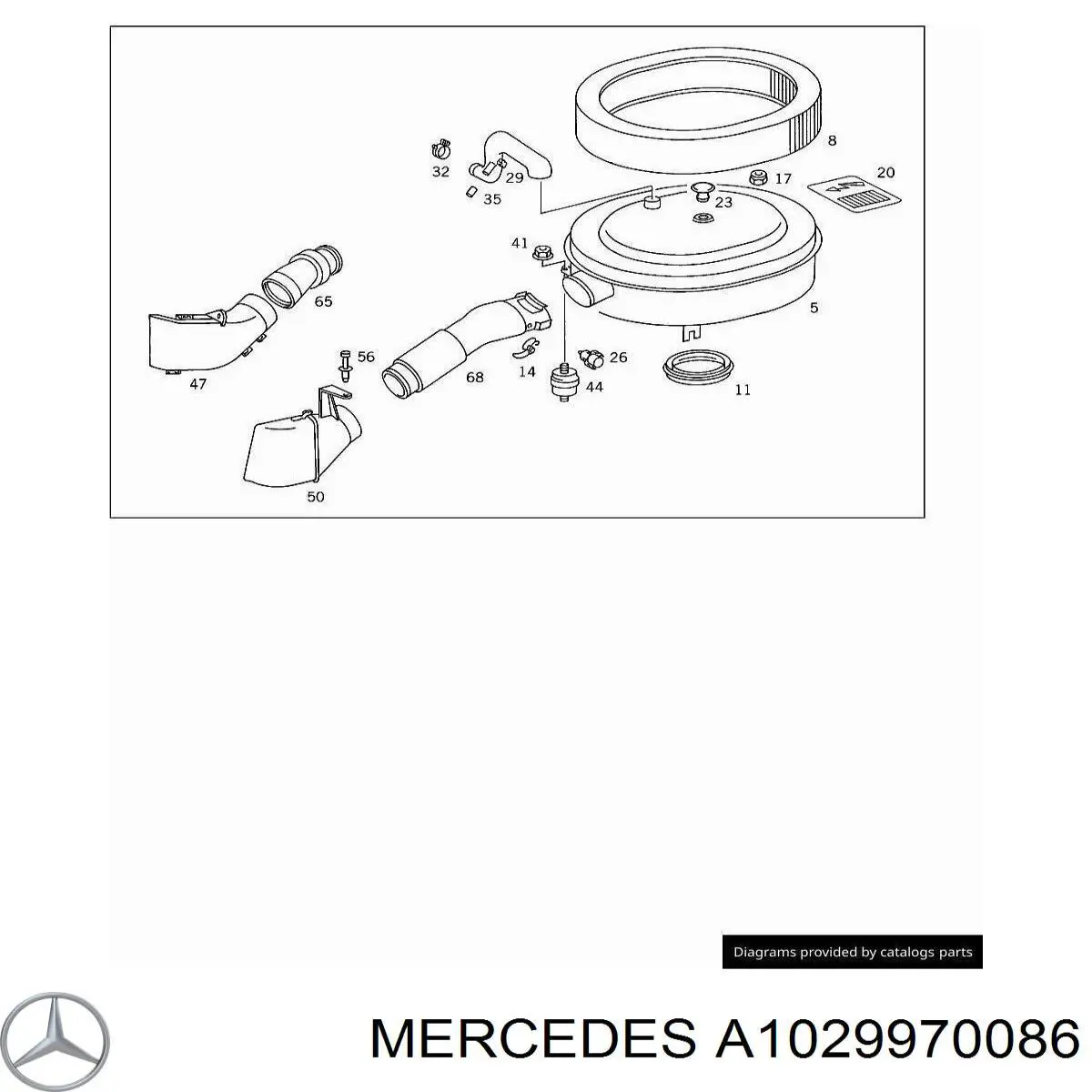 A1029970086 Mercedes 