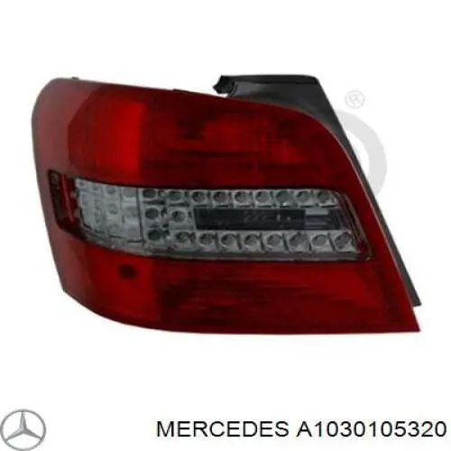 Комплект прокладок двигуна, верхній Mercedes A1030105320