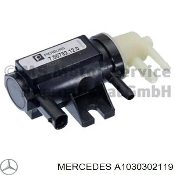 Поршень в комплекті на 1 циліндр, 2-й ремонт (+0,50) A1030302119 Mercedes