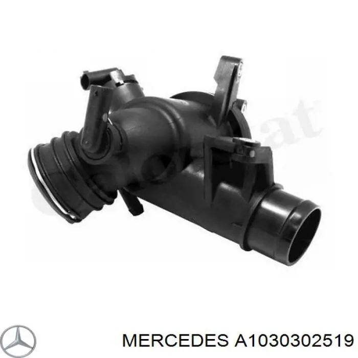 Поршень в комплекті на 1 циліндр, 4-й ремонт (+1,00) A1030302519 Mercedes