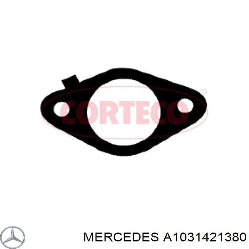 A1031421380 Mercedes прокладка випускного колектора