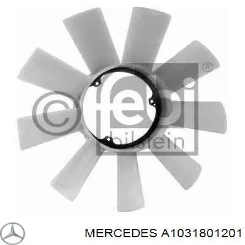 1031801201 Mercedes насос масляний