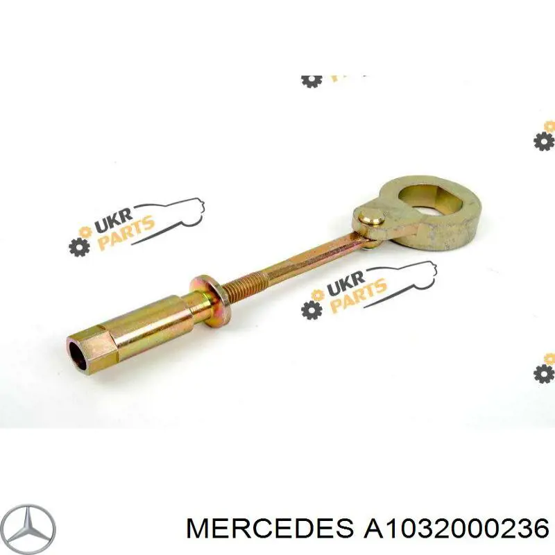 A1032000236 Mercedes кронштейн натягувача приводного ременя