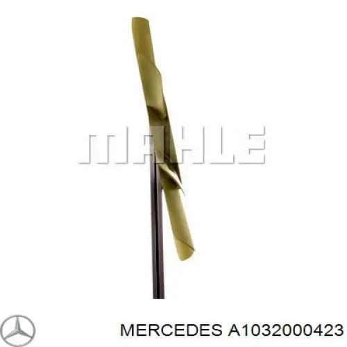 Вентилятор/крильчатка радіатора охолодження Mercedes A1032000423 ціна, від 15.75 USD