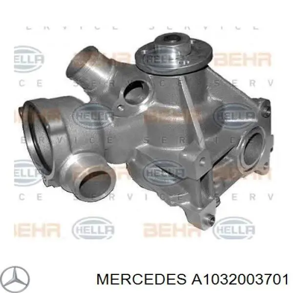 Помпа охолодження Mercedes A1032003701 ціна, від 80.53 USD