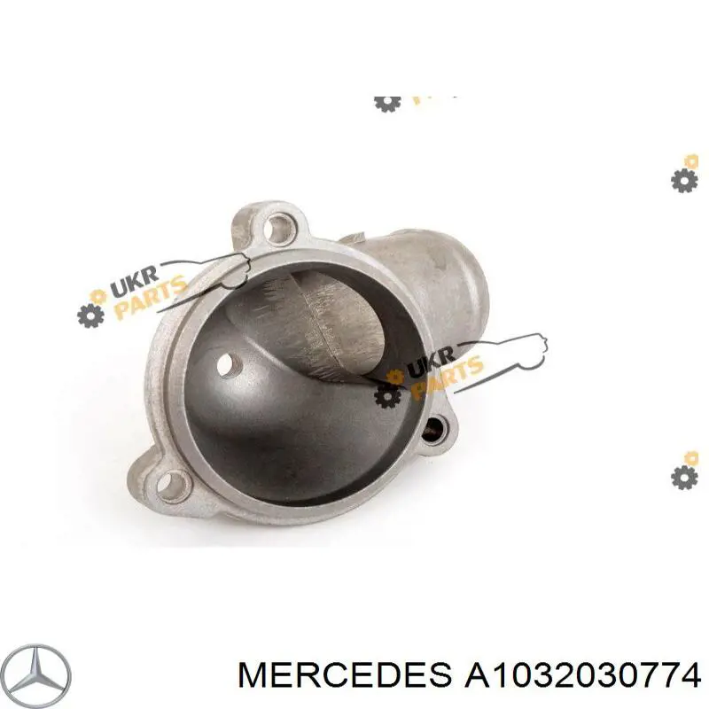 A1032030774 Mercedes кришка термостата