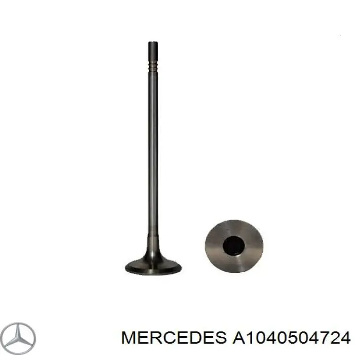 Направляюча клапана, випускного A1040504724 Mercedes