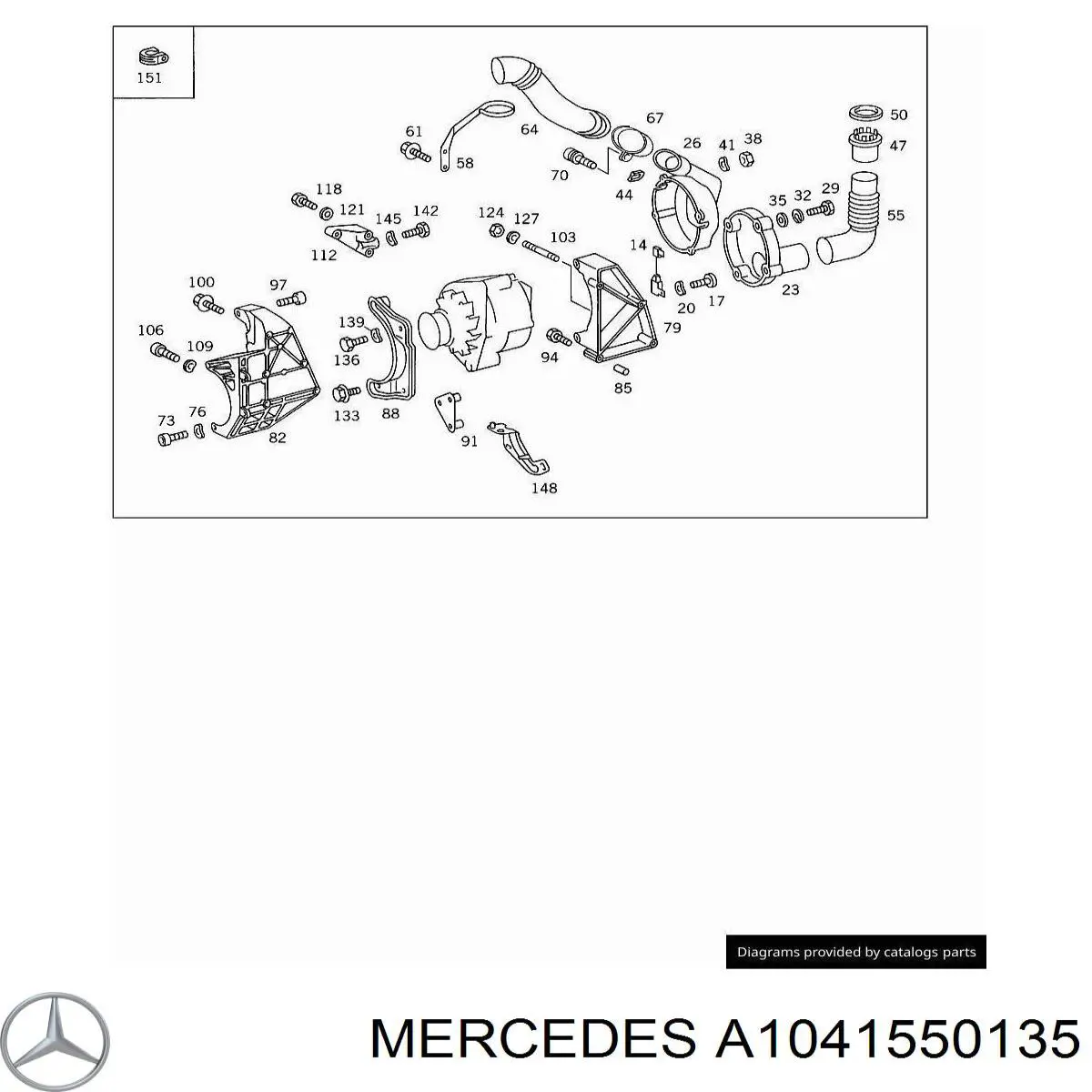 A1041550135 Mercedes 