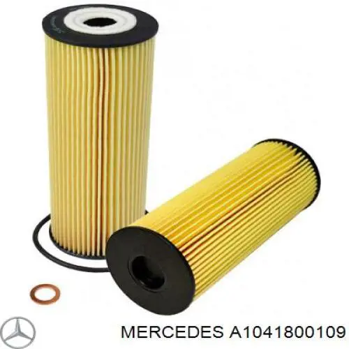 A1041800109 Mercedes фільтр масляний