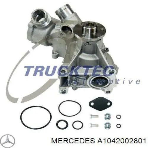 Помпа охолодження Mercedes A1042002801 ціна, від 106.45 USD