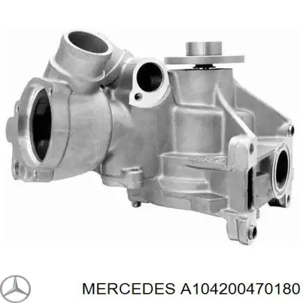 Помпа охолодження Mercedes A104200470180 ціна, від 123.55 USD