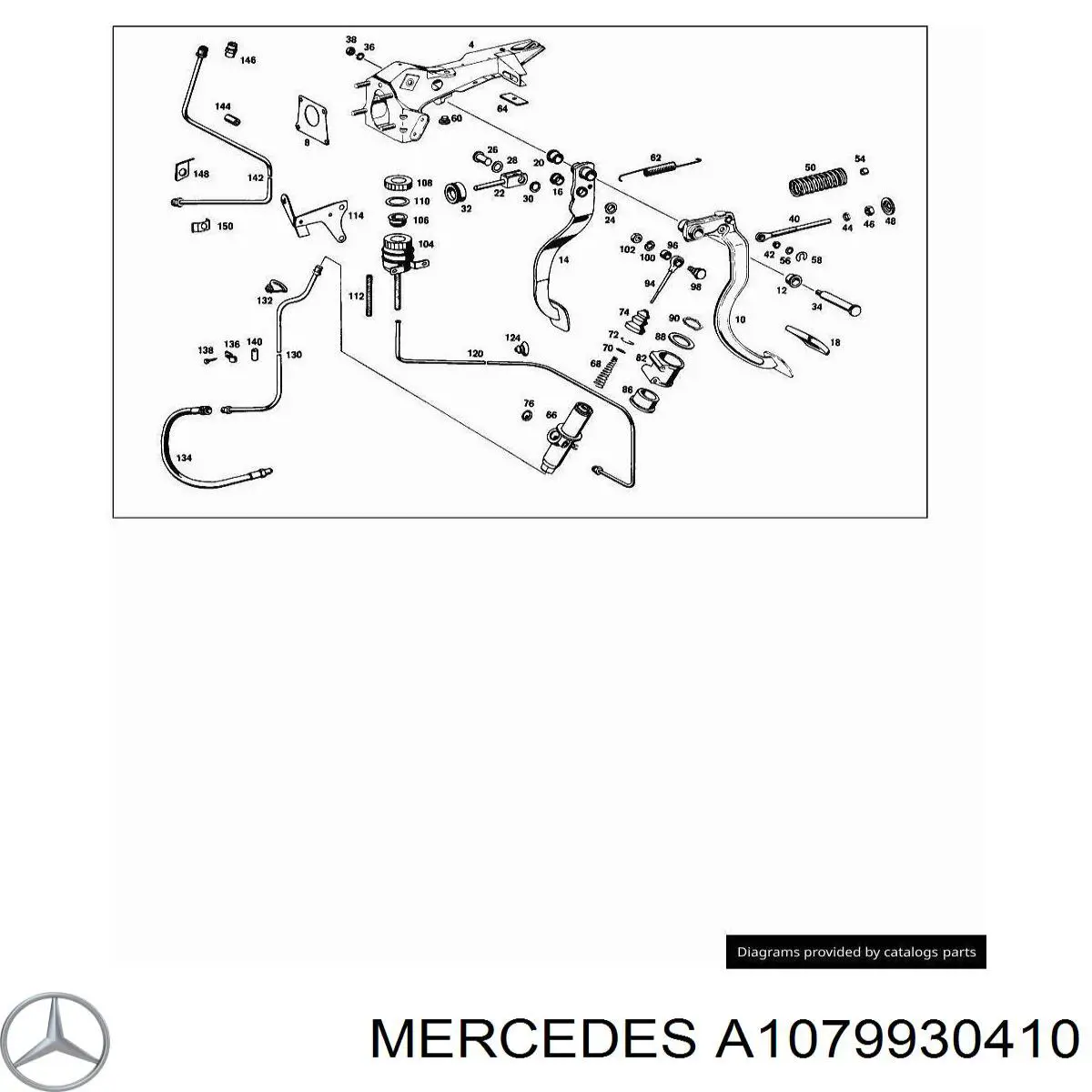 Купити A1079930410 Mercedes 