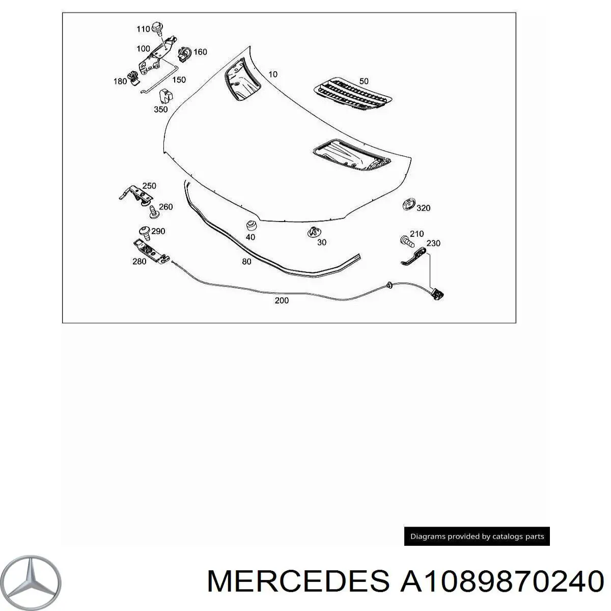  Mercedes A1119871740 ціна, від 3.07 USD