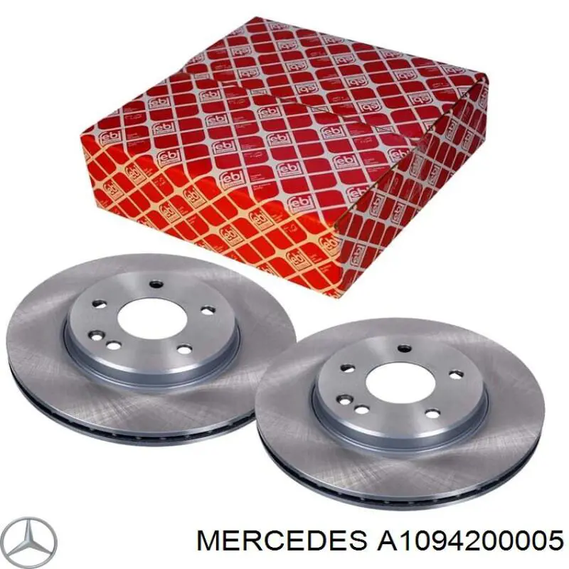 Купити A1094200005 Mercedes Ротор гальмівний