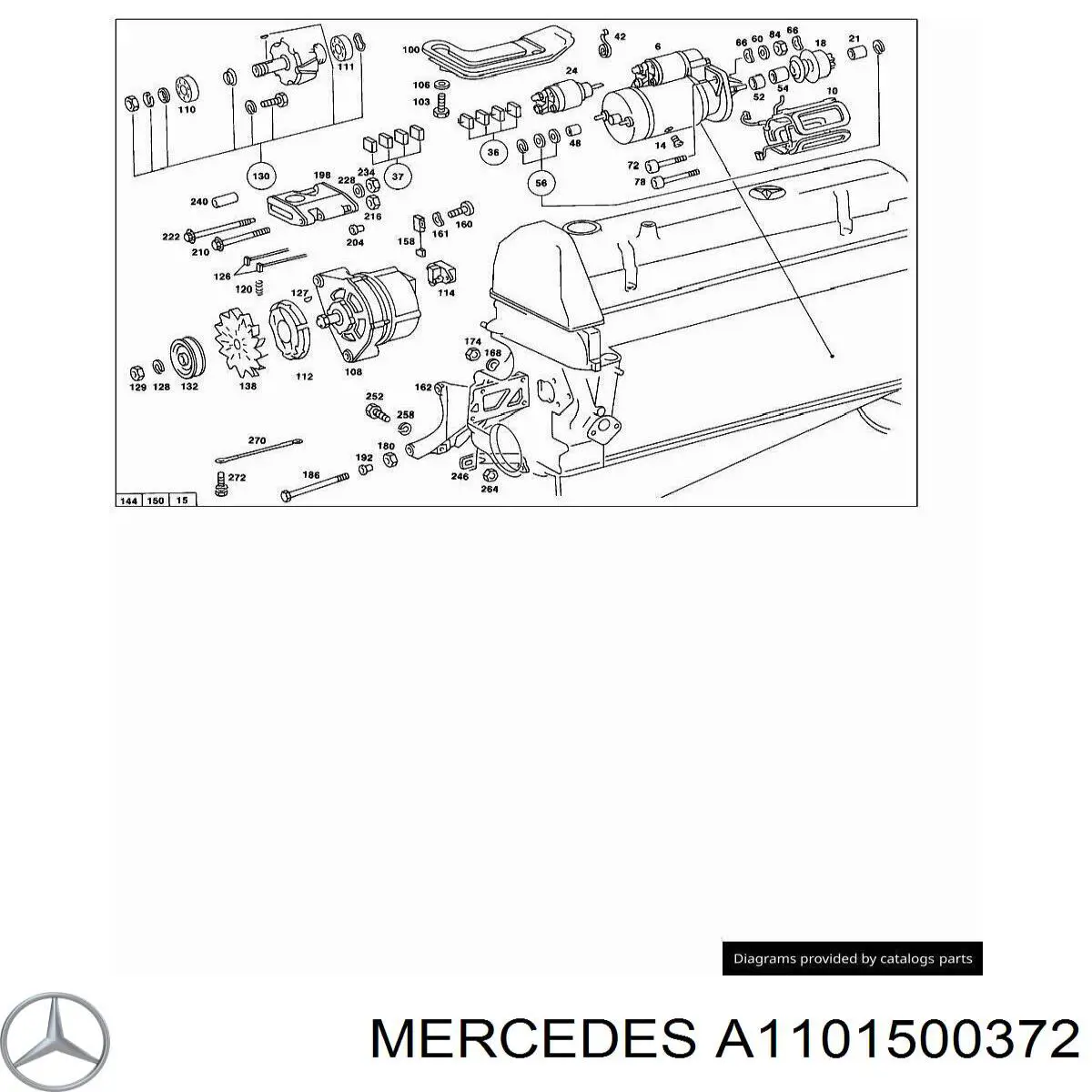  A1101500372 Mercedes