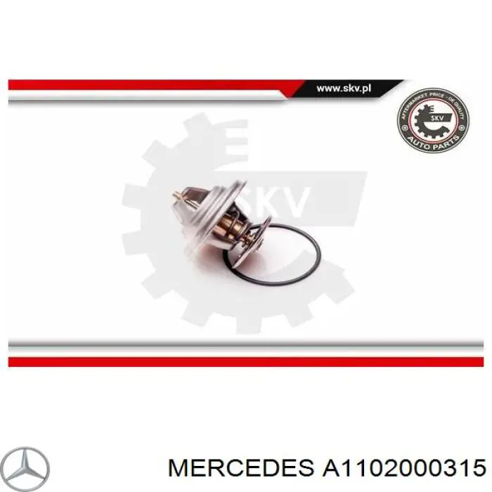 A1102000315 Mercedes термостат