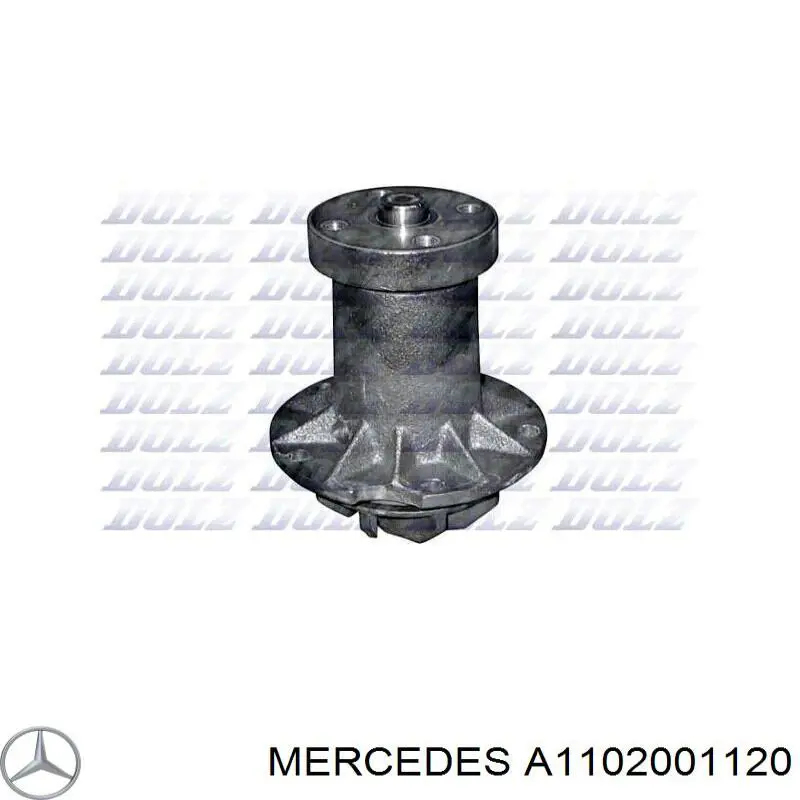 Помпа охолодження Mercedes A1102001120 ціна, від 38.32 USD